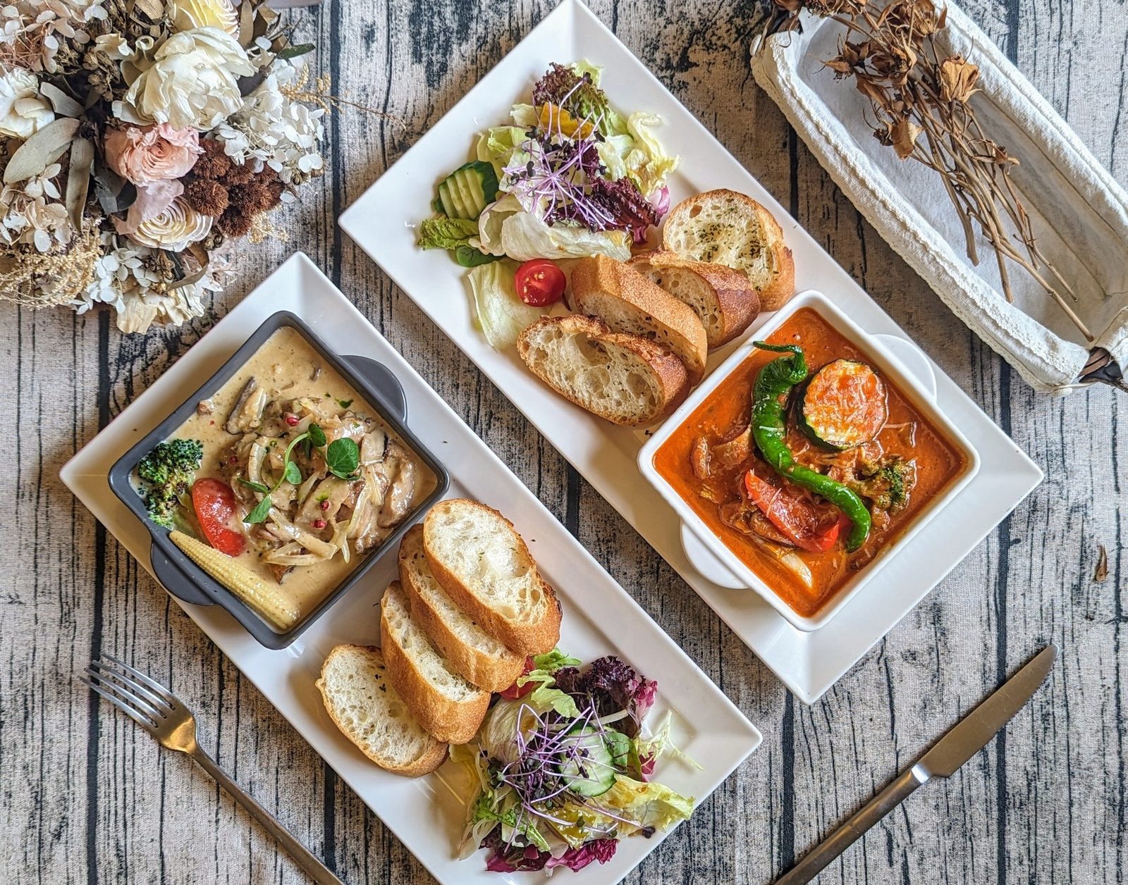 Boutique catering service detail